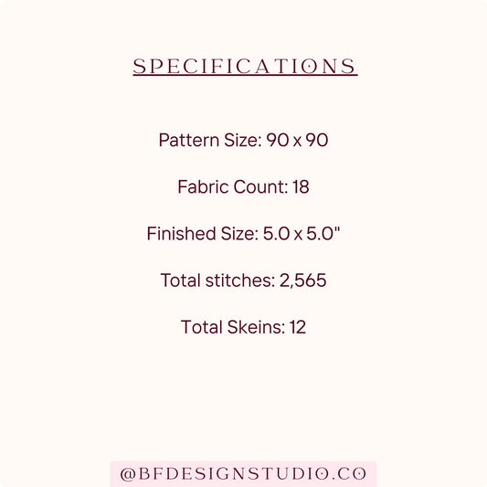 Pastel Beta Fish- Needlepoint chart - 18 Mesh - 5" x 5"- Instant Digital Download