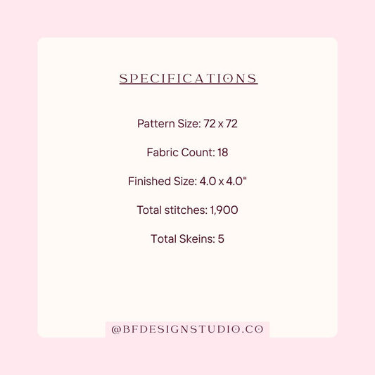 Sea Turtle - Needlepoint chart - 18 Mesh - 4" x 4" - Instant Digital Download