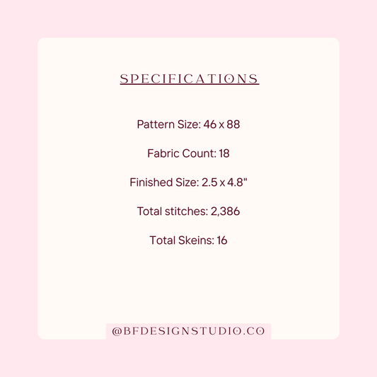 Golden Bunny Sundae - Needlepoint Chart - 18 Mesh - 2.5 x 4.8" - Digital Download