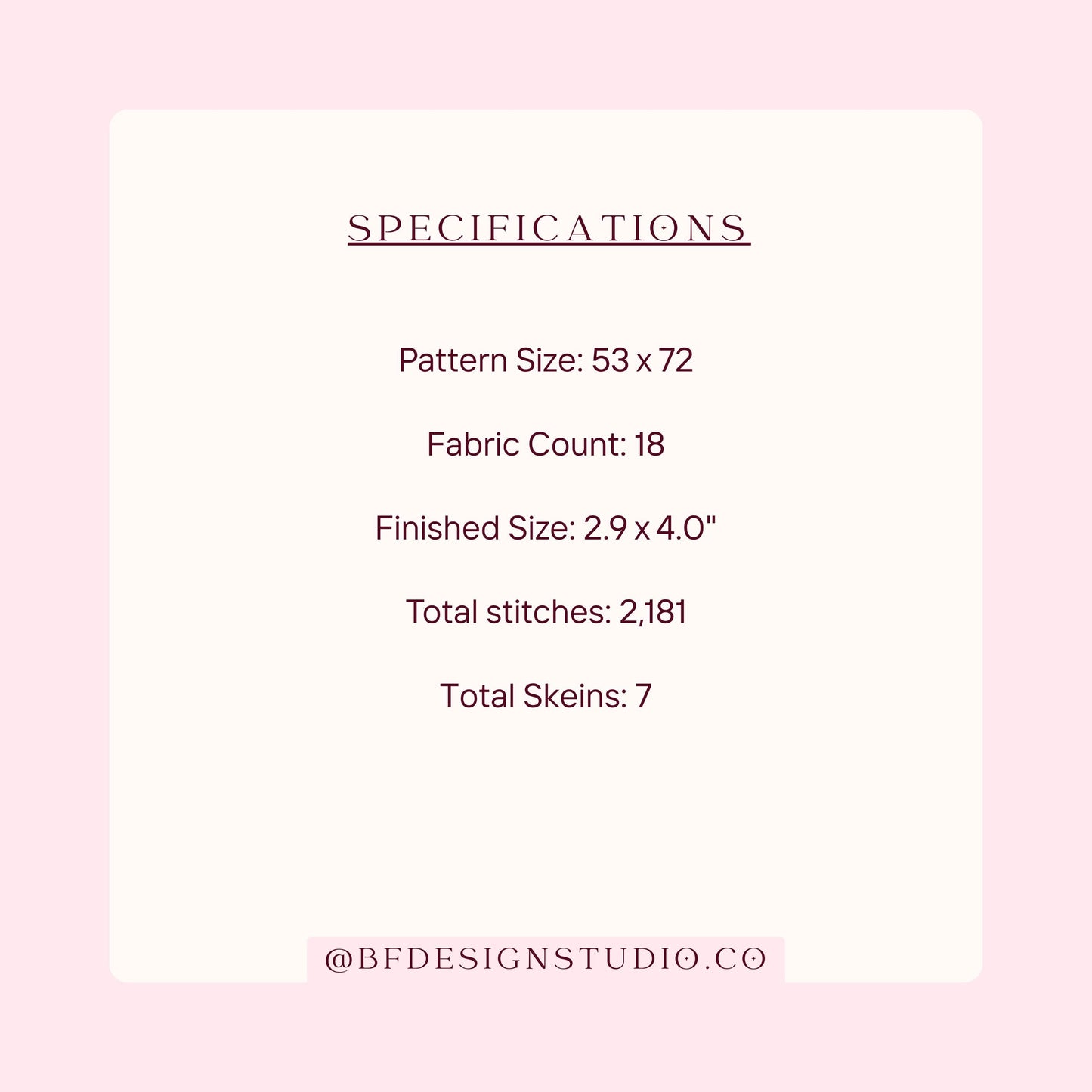 Pink Bow Cowboy Boot Needlepoint Chart - 18 Mesh - 2.9 x 4" - Instant Downloadable PDF - Beginner Friendly