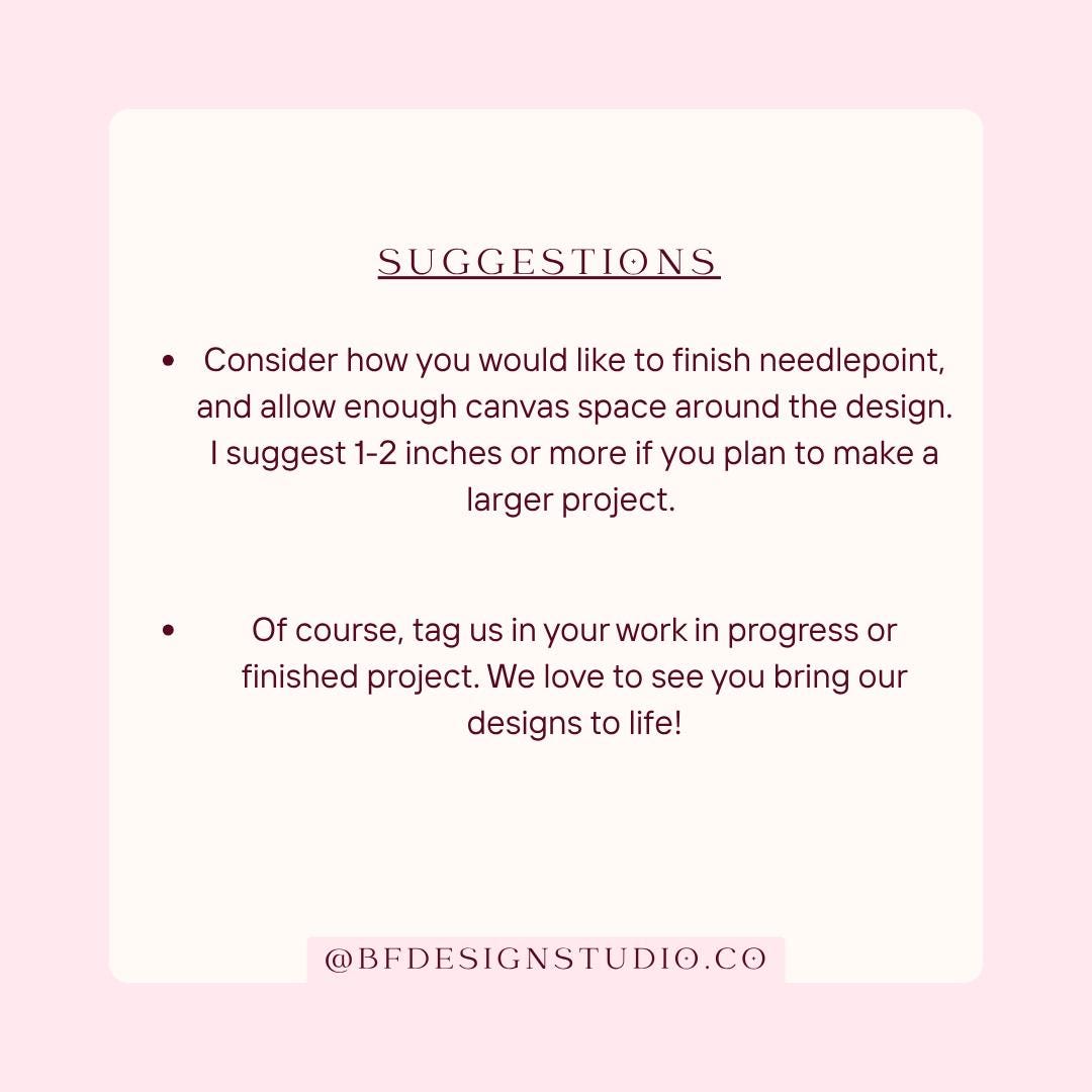 The Dogs Spot - Needlepoint Pillow Chart - 13 Mesh - 8.9 x 9.2" - Instant Download - Beginner Friendly