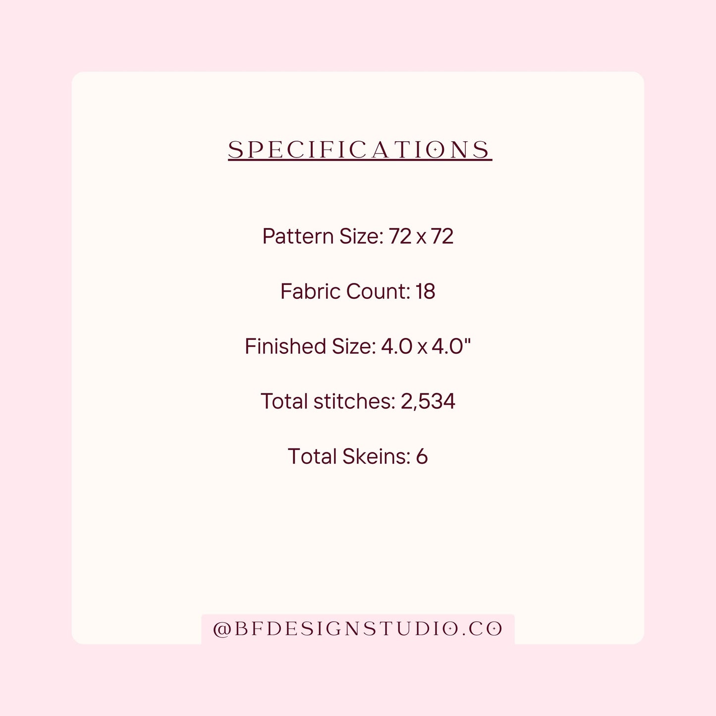 4th of July bow- Needlepoint chart - 18 Mesh - 4" x 4"- Instant Digital Download