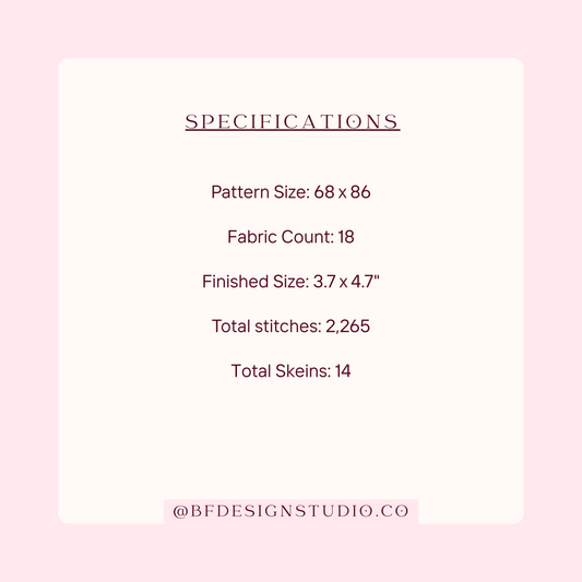 Puppy Love - Golden Retriever- Needlepoint Chart - 18 Mesh - 3.3 x 4.7" - PDF Download