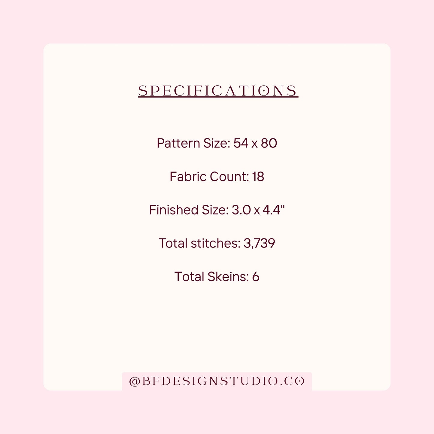 Pink Gingerbread house - Needlepoint Chart - 18 Mesh - 3 x 4.4" - Beginner Friendly - Instant Downloadable PDF - Needlepoint Holiday decor